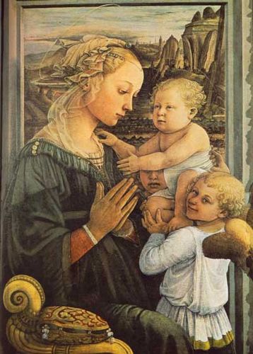 FIG. 26.—FRA FILIPPO. MADONNA. UFFIZI.