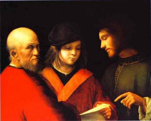 FIG. 51.—LOTTO. THREE AGES. PITTI.