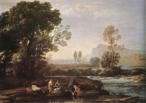 FIG. 57.—CLAUDE LORRAIN. FLIGHT INTO EGYPT. DRESDEN.
