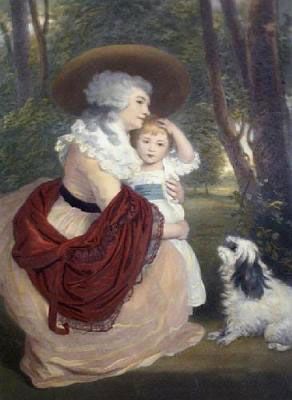 FIG. 95.—REYNOLDS. COUNTESS SPENCER AND LORD ALTHORP.