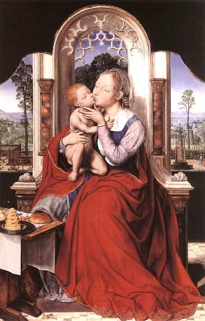 Quentin Massys.—Madonna and Child.