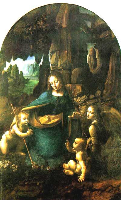 Leonardo da Vinci.—Madonna of the Rocks.