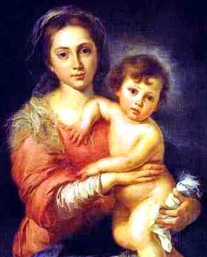 Murillo.—Madonna and Child.