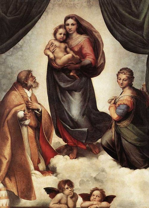 SISTINE MADONNA Dresden Gallery