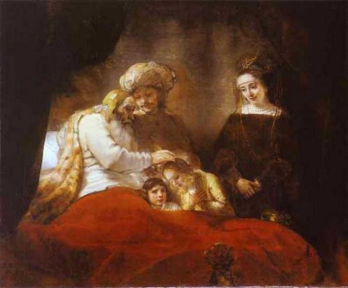 ISRAEL BLESSING THE SONS OF JOSEPH Cassel Gallery