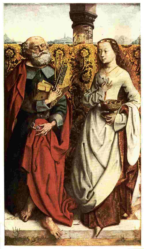 PLATE XXXII. "THE MASTER OF ST BARTHOLOMEW" TWO SAINTS National Gallery, London