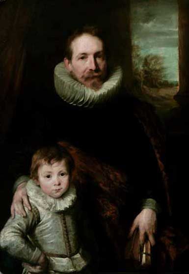 THE SO-CALLED PORTRAIT OF RICHARDOT AND HIS SON The Louvre, Paris